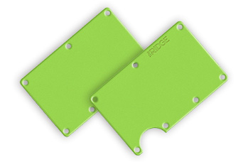 Replacement Plates Green | 薄い小さい財布（マネークリップ）the RIDGE
