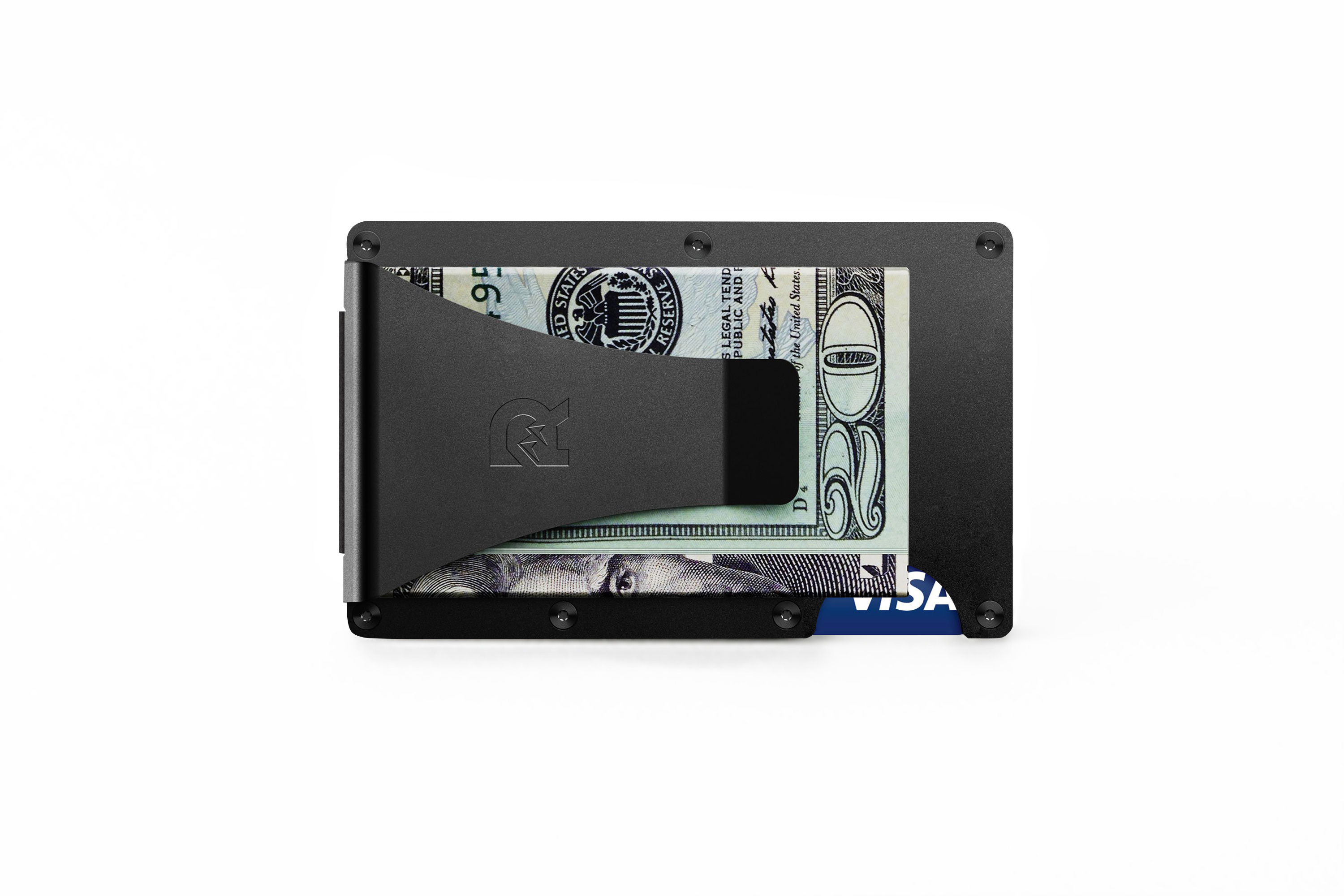 the RIDGE Titanium Black Money Clip